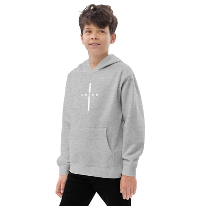 KIDS LOVED CROSS HOODIE - Faith & Fashion