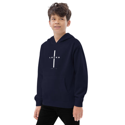 KIDS LOVED CROSS HOODIE - Faith & Fashion