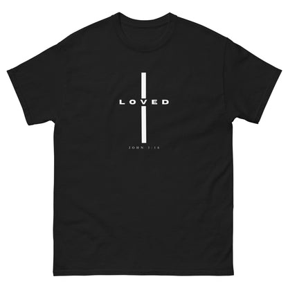 LOVED CROSS T-SHIRT - Faith & Fashion